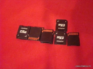 Lot adaptateur de carte Micro SD vers SD x 20 pièces - Imagen 1 de 2