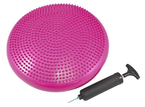 One PINK Stabilitäts Disc Balance Pad Wackelkissen Kniebrett MIT PUMPE - Bild 1 von 2
