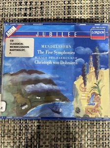 Mendelssohn: The Five Symphonies Nos. 1-5 / Overtures 3-CDs (Library Copy) - Picture 1 of 4