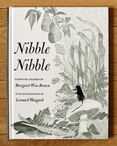 NIBBLE NIBBLE Margaret Wise Brown & Leonard Weisgard 1985 HarperCollins HB EXC - Picture 1 of 5