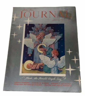  Ladies Home Journal Magazine Jan.1938 Great Fashion Shirley Temple Carl Switzer - Image 1 of 4