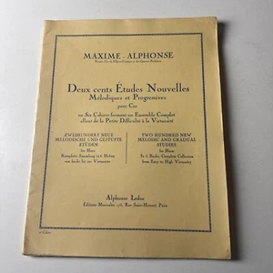 200 New Melodic and Gradual Studies for Horn Maxime-Alphonse - Picture 1 of 6