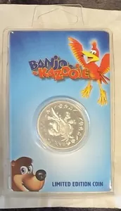Banjo-Kazooie Collector's Limited Edition Coin: Silver Variant - Picture 1 of 2