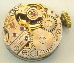 Vintage Juvenia Wristwatch Movement - 735 - Parts / Repair - Picture 1 of 5