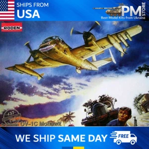 Roden 437 OV-1C Mohawk American Turboprop Aircraft Plastic Model Kit 1/48 - Picture 1 of 11