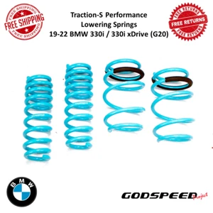 Godspeed Traction-S Performance Lowering Springs Fits 19-22 330i / 330i xDrive - Picture 1 of 6