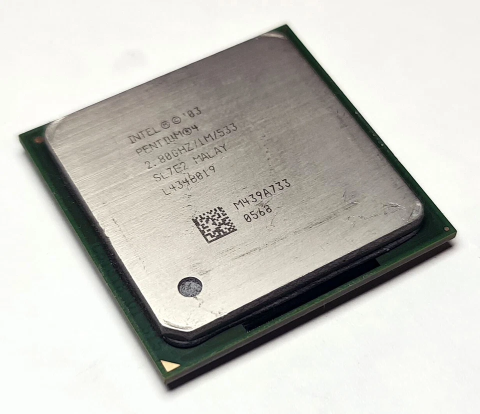 Intel Pentium 4 2.8 GHz 2.80GHZ/1M/533, SL7E2 Socket 478 - Image 1 of 1