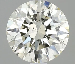 Earth Mined Loose Natural Diamond 0.70 Ct IGI Certified Round Brilliant K/SI1 - Picture 1 of 4