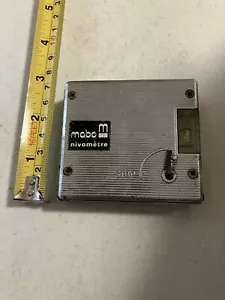 CINTA MÉTRICA DE COLECCIÓN STANLEY MABO NIVÓMETRO N131 NIVEL SAE/MM FRANCIA USADA - Imagen 1 de 6
