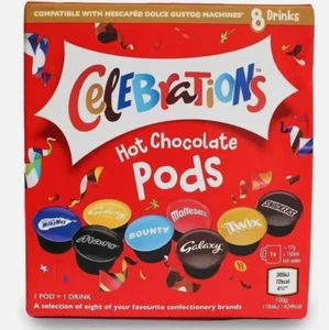 Celebrations Hot Chocolate Pods kompatibel mit Dolce Gusto - Bild 1 von 5