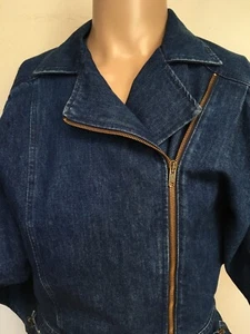 CHAQUETA VAQUERA CÓNICA VINTAGE AÑOS 80 PIONEER WEAR MUJER Talla 12 HECHA EN EE. UU. AÑOS 80 - Imagen 1 de 12