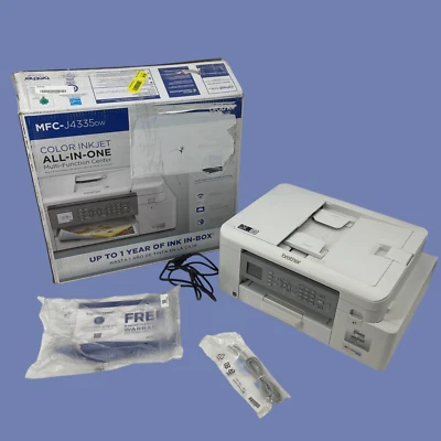 Impressora Jato de Tinta All-in-One Brother INKvestment Tank MFC-J4335DW Sem Fio (TC) - Imagem 1 de 4