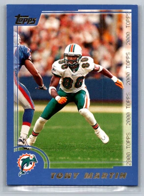 # 49 Tony Martin Miami Dolphins 2000 Topps - Image 1 of 2