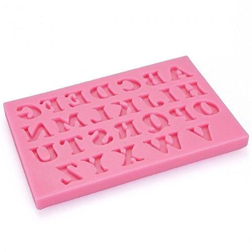 Uppercase Capital Alphabet Letters Silicone Mould Suitable for Making Cake Fonda - Image 1 of 1