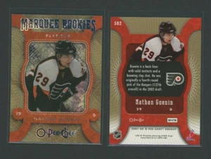 2007-08 O-Pee-Chee Marquee Rookies Silver Nathan Guenin #582 Rookie RC CASI NUEVO-COMO NUEVO - Imagen 1 de 1
