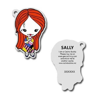 Sally Nightmare Before Christmas Insetto da Viaggio Tracciabile per Geocaching Non Attivato - Foto 1 di 1