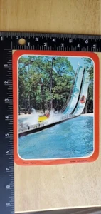 Tarjeta postal Great Adventure Moon Flume Jackson NJ Six Flags Dexter Press Warner - Imagen 1 de 3