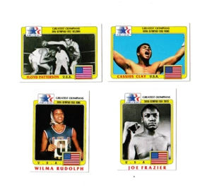 1983 Topps Greatest Olympians 500 Card Lot Includes Cassuis Clay Ex+/Nm - Picture 1 of 4