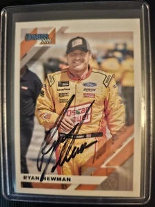 Ryan Newman Autograghed 2020 Donruss Card #52 - Picture 1 of 2