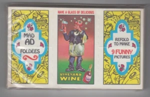 MAD AD FOLDEES (Topps 1975) Complete 33 FOLD & REFOLD FUNNY PICTURE Card Set - Bild 1 von 2