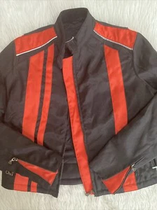 BD Biker Design Damen Motorradjacke Gr. M schwarz und orange - Bild 1 von 6