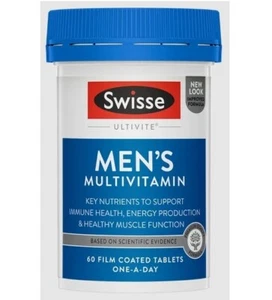 * Swisse Ultivite Men's Multivitamin 60 Tablets - Picture 1 of 1