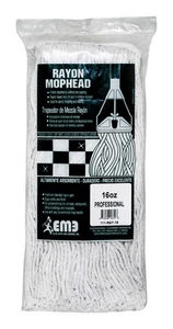 Elite 111-RAY-16 Commercial Cut End Rayon Mop Head 16 oz. (Pack of 6) - Picture 1 of 1