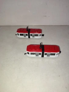 SIKU SET MIT 2 STRAßENBAHN NR. 1011 ZUG BUS SCHÖNER ZUSTAND - Bild 1 von 6