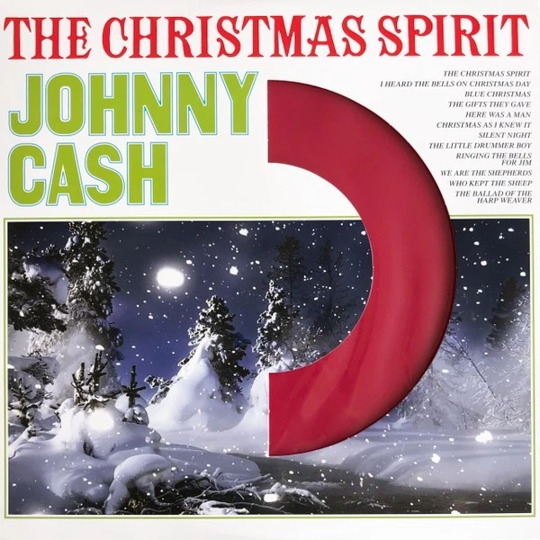 Johnny Cash - The Christmas Spirit (Red Vinyl LP) New/Sealed - Image 1 of 1
