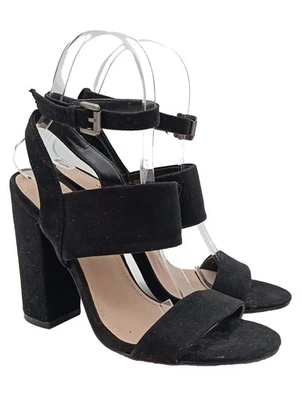 JUSTFAB Sandales à talon haut Dames Sandales à talons hauts T EU 36 noir - Photo 1/4