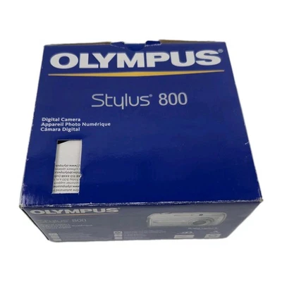 Cámara digital Olympus Stylus 800 8 MP probada y funcionando viene con estuche adicional Foto 1 de 4