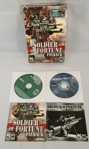 Soldier Of FORTUNE PC DVD-ROM PAYBACK & Platium Both with Manuals - Picture 1 of 1