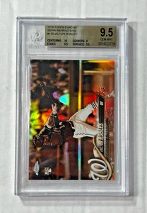 VICTOR ROBLES 2018 Topps Chrome SEPIA REFRACTOR RC! BGS GEM MINT 9.5! #175! - Picture 1 of 2