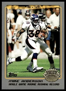 2001 Topps #283 Mike Anderson Denver Broncos NM+ - Picture 1 of 2