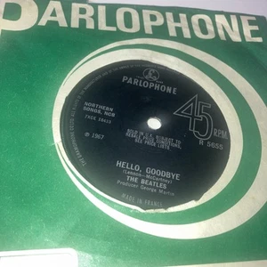 The Beatles Hello, Goodbye 7" Vinyl UK 1967 France For UK Market Single vinyl - Picture 1 of 3