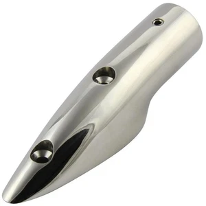 Handlaufendstück 5° 1/2 22mm Edelstahl VA Handlauf Endstück Reling Rohr - Bild 1 von 8