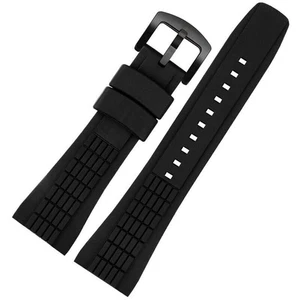 26mm Silicone Strap Watch band For Seiko Velatura Series SRH013 Ultra Waterproof - Picture 1 of 7