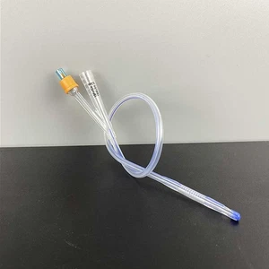 Latexfreier transparenter Silikon-Harnkatheter, 30 cc Ballongröße, 16 FR 2-Wege - Bild 1 von 18