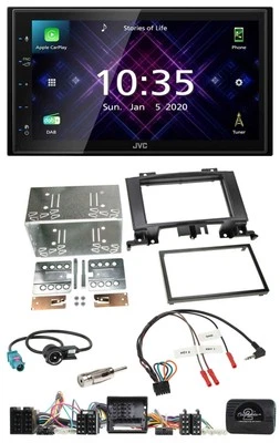 JVC DAB 2DIN Lenkrad Bluetooth USB Autoradio für Mercedes Sprinter Audio 5 20 50 - Bild 1 von 4