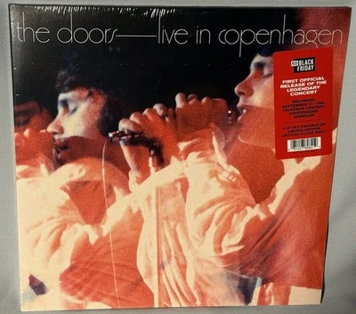 LP THE DOORS Live in Copenhagen 1968 (CLEAR VINYL, RSD BF 2025) NEW MINT SEALED - Image 1 of 2