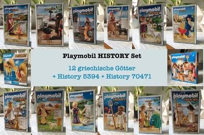 Playmobil History Alle 12 griechischen Götter NEU & OVP plus 2x Bonus Sets NEU  - Bild 1 von 4