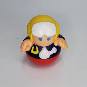 1987 Playskool Weebles Wobble Scuba Diver Boy Avatar 3" - Picture 1 of 7