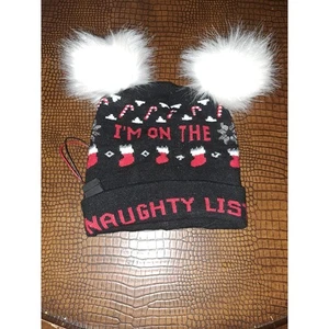 Sombrero de invierno I'm on the Naughty List - Imagen 1 de 3