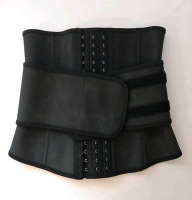 Corsé entrenador de cintura 100 % látex ceñidor modelador de cuerpo talla pequeña Foto 1 de 4