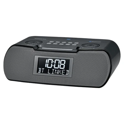 RCR-20 AM/FM Clock Radio with Bluetooth, Aux-in, USB Phone Charging, Digital ... - Image 1 of 4