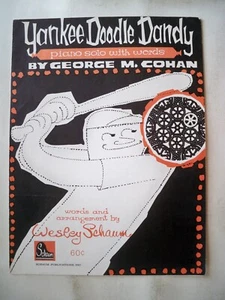 GEORGE M COHAN BASEBALL HITTER spartiti 1960 Yankee Doodle Dandy - Foto 1 di 1