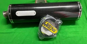 71079ME Marmitta Arrow in carbonio Kawasaki ZR-7 2000 - Foto 1 di 1