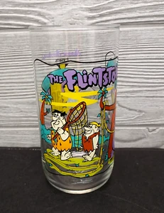 Bicchiere Hardee’s Flintstones 1991 ~La storia dello Snorkasaurus 30° anniversario - Foto 1 di 6