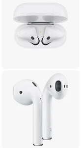 Genuine Apple Airpods 2nd Gen with Wireless Charging Case in box - Read Desc - Zdjęcie 1 z 5