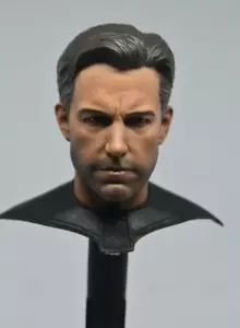CUSTOM Ben Affleck Batman Bruce Wayne 1/6 Head Sculpt For 12" Body - Picture 1 of 5